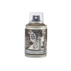 photo-Bombe de peinture - Chocolat - 726 - Pébéo - DecoSpray - 100ml - Tous supports