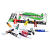 Peinture acrylique - 12 couleurs - Fine - Mate satinée - Tubes de 12ml - Pébéo Studio Acrylics