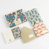 Coffret de correspondance - Papier à lettres + enveloppes + autocollants - Art déco