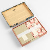 Coffret de correspondance - Papier à lettres + enveloppes + autocollants - Art déco