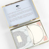 Coffret de correspondance - Papier à lettres + enveloppes + autocollants - Art nouveau