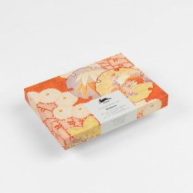 photo-Coffret de correspondance - Papier à lettres + enveloppes + autocollants - Kimono Geisha