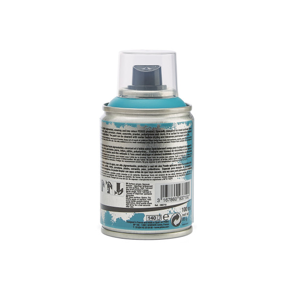 Bombe de peinture - Turquoise - 719 - Pébéo - DecoSpray - 100ml - Tous supports