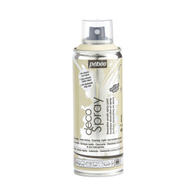 photo-Bombe de peinture - Beige - Mat - 803 - Pébéo - DecoSpray - 200ml - Tous supports
