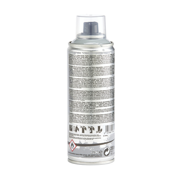 Bombe de peinture - Gris - Brillant - 844 - Pébéo - DecoSpray - 200ml - Tous supports