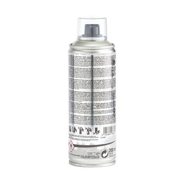 Bombe de peinture - Argent - Nacré - 867 - Pébéo - DecoSpray - 200ml - Tous supports