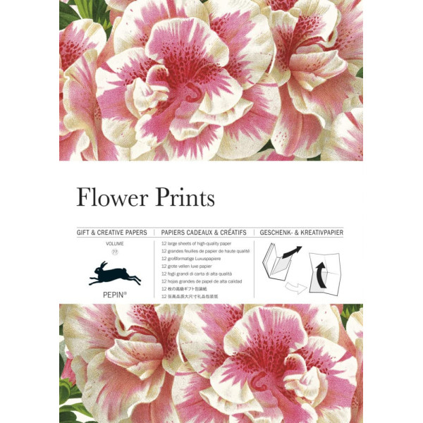 photo-Papiers créatifs - Imprimés floraux - Scrapbooking - 12 feuilles - 50x70cm