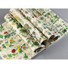 Papiers créatifs - Illustrations fleurs et plantes - Scrapbooking - 12 feuilles - 50x70cm