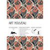 photo-Papiers créatifs - Motifs art nouveau - Scrapbooking - 12 feuilles - 50x70cm
