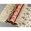 Papiers créatifs - Motifs art nouveau - Scrapbooking - 12 feuilles - 50x70cm