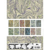 Papiers créatifs - Motifs marbrés - Scrapbooking - 12 feuilles - 50x70cm