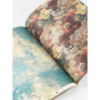 Papiers créatifs - Motifs peinture impressionniste - Scrapbooking - 12 feuilles - 50x70cm