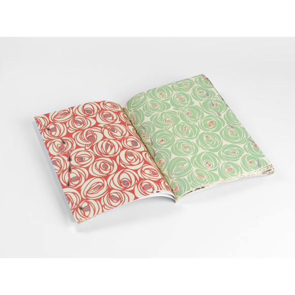 Papiers créatifs - Œuvres de Charles Rennie Mackintosh - Scrapbooking - 12 feuilles - 50x70cm