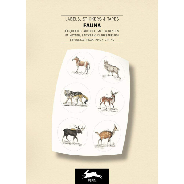 photo-Livret d'étiquettes et stickers - Animaux et oiseaux - Scrapbooking - 32 feuilles - 250 étiquettes