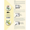 Livret d'étiquettes et stickers - Plantes, fruits, fleurs - Scrapbooking - 32 feuilles - 250 étiquettes