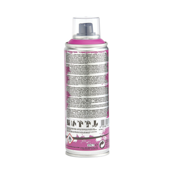 Bombe de peinture - Rose fuchsia - Mat - 814 - Pébéo - DecoSpray - 200ml - Tous supports