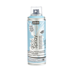 photo-Bombe de peinture - Bleu ciel - Mat - 816 - Pébéo - DecoSpray - 200ml - Tous supports