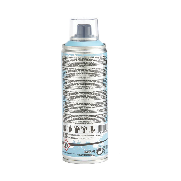 Bombe de peinture - Bleu ciel - Mat - 816 - Pébéo - DecoSpray - 200ml - Tous supports