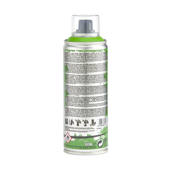 Bombe de peinture - Vert lumière - Mat - 821 - Pébéo - DecoSpray - 200ml - Tous supports