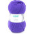 photo-Pelote de laine - Violet foncé - 21 - 100% acrylique - 3,5/4,5 mm - Gründl - Lisa Premium