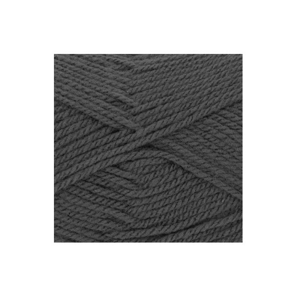Pelote de laine - Anthracite - 25 - 100% acrylique - 3,5/4,5 mm - Gründl - Lisa Premium