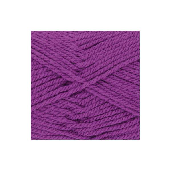 Pelote de laine - Pourpre - 48 - 100% acrylique - 3,5/4,5 mm - Gründl - Lisa Premium
