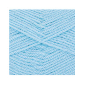 Pelote de laine - Bleu clair - 8 - 100% acrylique - 3,5/4,5 mm - Gründl - Lisa Premium