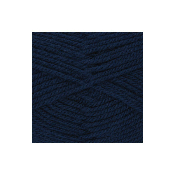 Pelote de laine - Bleu marine - 19 - 100% acrylique - 3,5/4,5 mm - Gründl - Lisa Premium