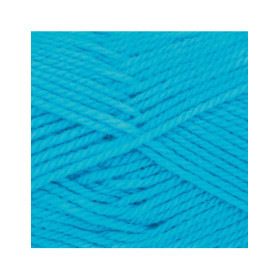 Pelote de laine - Bleu turquoise - 41 - 100% acrylique - 3,5/4,5 mm - Gründl - Lisa Premium