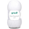 10 pelotes de laine - Blanc - 1 - 100% acrylique - 3,5/4,5 mm - Gründl - Lisa Premium