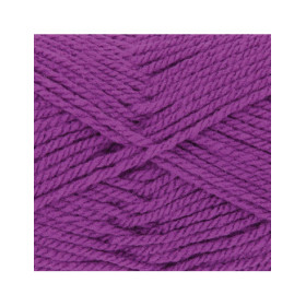 10 pelotes de laine - Pourpre - 48 - 100% acrylique - 3,5/4,5 mm - Gründl - Lisa Premium
