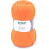 10 pelotes de laine - Orange fluo - 50 - 100% acrylique - 3,5/4,5 mm - Gründl - Lisa Premium