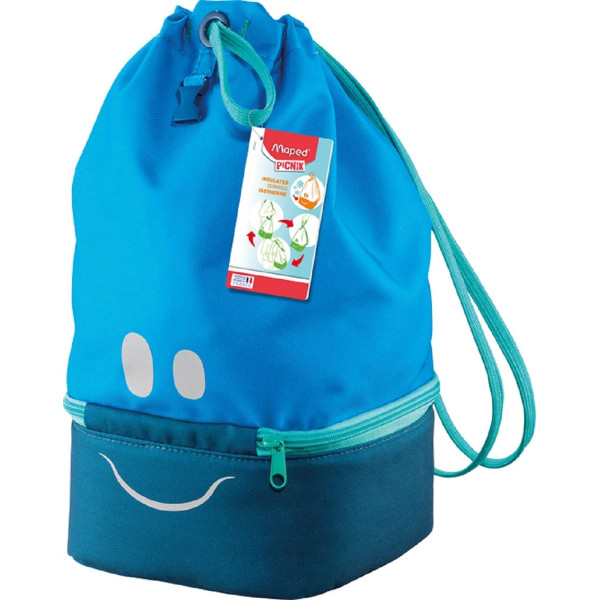 photo-Sac à déjeuner - Isotherme - Pour enfants - Bleu - Picnik - Maped
