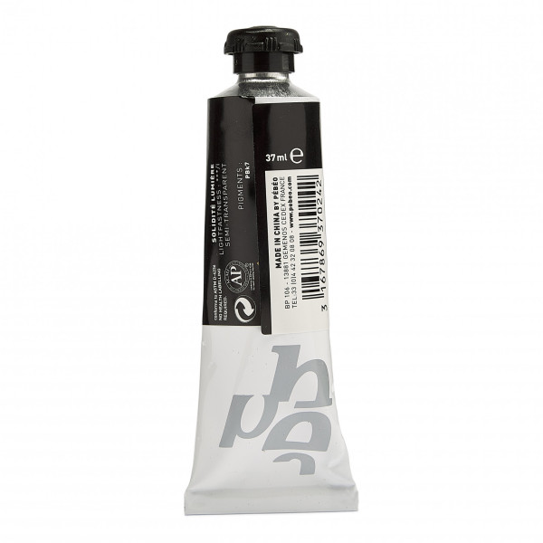 Tube de peinture à l'huile - Fine - Noir d'ivoire - 24 - 37ml - Pébéo Studio XL