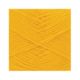 10 Pelotes de laine - Jaune maïs - 10 - 100% acrylique - 3,5/4,5 mm - Gründl - Lisa Premium