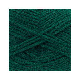 10 pelotes de laine - Vert sapin - 16 - 100% acrylique - 3,5/4,5 mm - Gründl - Lisa Premium