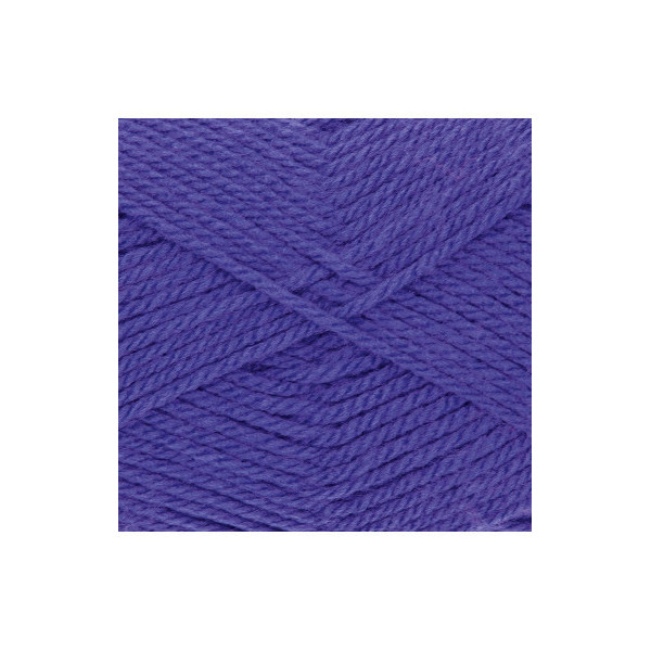 10 pelotes de laine - Violet foncé - 21 - 100% acrylique - 3,5/4,5 mm - Gründl - Lisa Premium