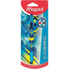 photo-Stylo à bille - 4 couleurs - Bleu rouge vert et noir - Double pointe - Cosmic - Maped