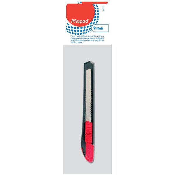 Cutter en plastique - Lame de 9 mm - Maped