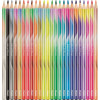 24 crayons de couleur - Bois - Forme triangulaire - Nightfall - Maped