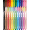 12 feutres de coloriage et d'écriture - Forme triangulaire - Nightfall - Maped