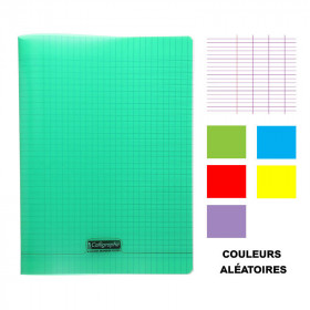 photo-Cahier - 24x32(cm) - Grands carreaux - 48 pages - couverture en polypro - sans spirale - Clairefontaine