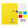 Cahier d'écriture - 17x22(cm) - Grands carreaux - 32 pages - couverture en polypro - sans spirale - Clairefontaine - Mimesys