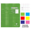 photo-Cahier d'écriture - 17x22(cm) - DL 3 mm - 64 pages - sans spirale - Clairefontaine