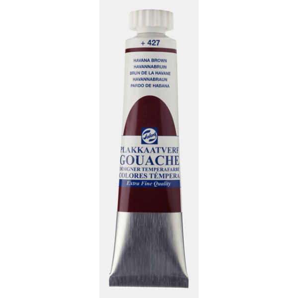 photo-Gouache - Extra-fine - Brun havane - 427 - Finition mate - Talens - Tube de 20ml