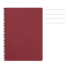 photo-Cahier - A4+ - 22,5x29,7cm - Lignes - 160 pages - Couverture rouge - Spirale
