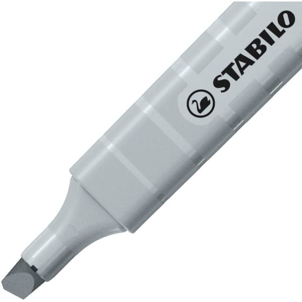 Surligneur gris soie pastel - STABILO Swing cool