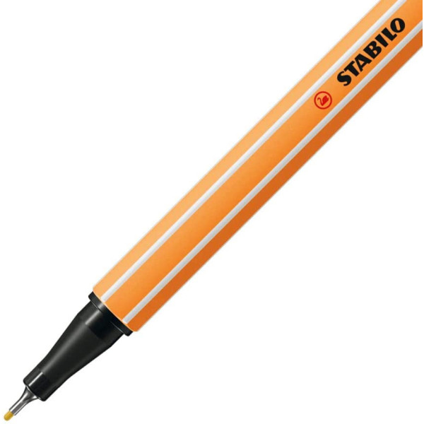 Etui carton de 65 feutres fins STABILO point 88 ARTY - pointe fine