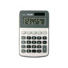 Calculatrice de bureau - 8 chiffres - Blanc et gris - Piles et solaire - Milan