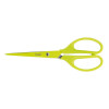 photo-Ciseaux - Bureau - Scolaire - 17 cm - Jaune fluo - Milan